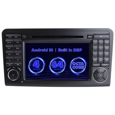 China 7 Inch Car Play Radio Video GPS Audio GPS Touch Screen For Benz ML Class BT CD DVD 4+64G Android System for sale