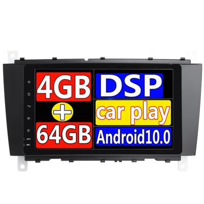 China /mp3/SWC/WIFI/3G 203 W xinruichang Android Car Media 10.0 Autoradio GPS CarPlay Wifi For Benz W203 C-Class W209 CLC for sale