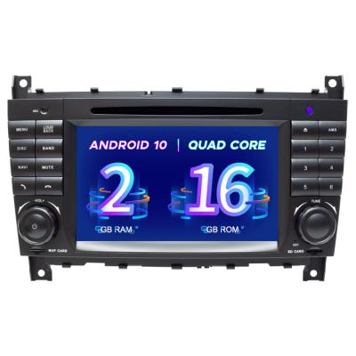 China 2G+16/32G GPS Android Car DVD 10.0 7 Inch Storage Optional Apply For Benz W209 W203 W463 GPS Radio Screen for sale