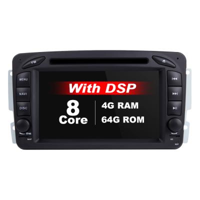 China 4GB RAM 2din Android Car DVD Multimedia 10.0 For Mercedes Mercedes Benz CLK W209 W203 W463 W208 GPS Navi Autoradio Stereo for sale