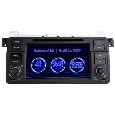 China Car 7Inch GPS Android 10 CD Radio Visual DVD Player Stereo Reversing MP3 Aid Media System For BMW E46 for sale