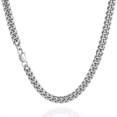 China Hiphop Hip Bar Toggle Clasp Circle Oval Link Chain Choker Jewelry Women Punk Stainless Steel Necklace for sale