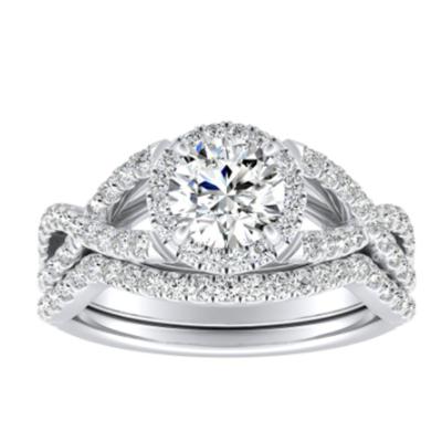 China Vintage Engagement  Rings Moissanite With Luxury Moissanite Diamond Ring Unique Meaning Moissanite Ring For Women for sale