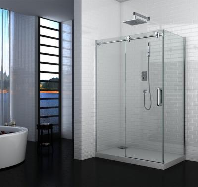 China Hangzhou Manufacturer Contemporary Shower Enclosure With Blue Glass for sale