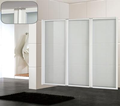 China Bathtub Contemporary Pleat Glass Shower Screen for sale