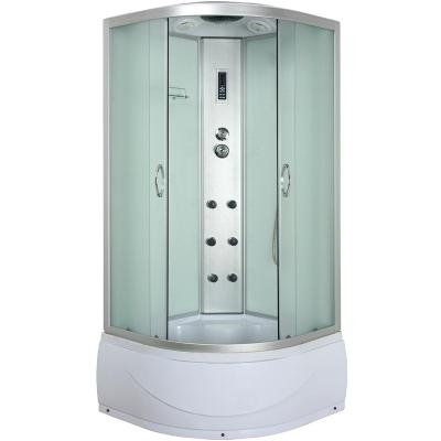 China Contemporary Frosted Glass Mini Small Shower Room for sale