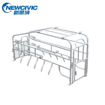 China Custom Breeding Easy Assembled Farrowing Crates Rigs For Pigs Gestation Crates Pig Farm Cages for sale