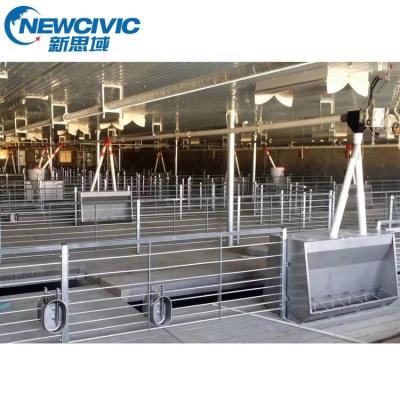 China Easy Assembled Pig Farm Equipment Pigsty Fence Poultry Weaning Stall / Crate Customized Hot Dip Galvanized Cages For Farm for sale