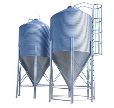 China Easy Assembled Pig Farm Silo Poultry Feed Feeding Storage For Automatic Grain Pig Feeding Line For Piglet for sale