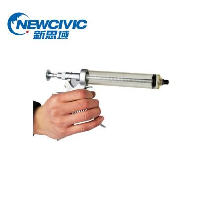 China Cultivates Seringa Veterinary Steel Plastic Adjustable Automatic Gun for Wholesale, 1ml/2ml/5ml for sale