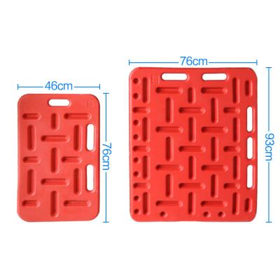 China Wholesale High Quality Farms Polyethylene Hog Blocking Board Panel Red Hog Sorting Hogs Thicken Herding Board for sale