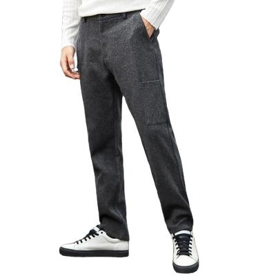 China Popular casual outdoor pants and 2022 Anti-wrinkle Multi-pocket zipper plain color men's pants retro for sale