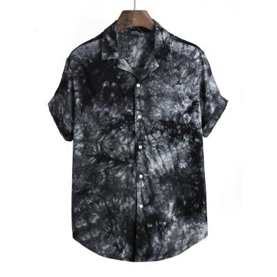 China Anti-pilling Best Link Dye Men's Short Sleeve Shirts Customized High Quality Wholesale Fashion Summer Vacation for sale