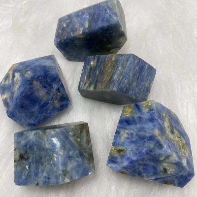 China Wholesale High Quality Natural Gemstone Crystal From Africa Heal Stone Blue Kyanite Freeform For Decoration for sale