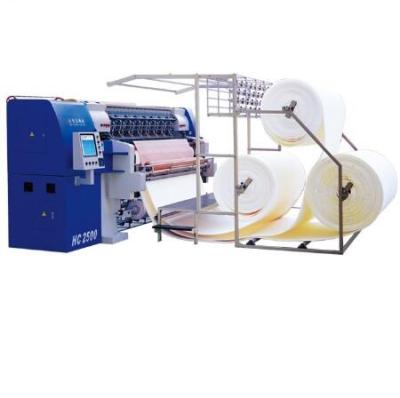 China Frame moved SS-2500-HC hot sale high speed automated multineedle chainstitch quilting machine, mattress making machine, sewing machine for sale