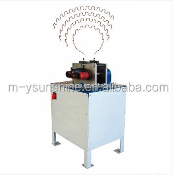 China SWQ-1 Factory Zigzag Sofa Spring Curving Machine , Furniture S Shape Spring Making Machine for sale