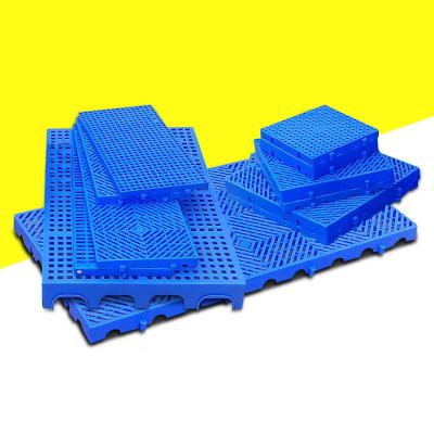 China 1000*800 Single Faced Splicing Plastic Mat Board Mat Warehouse Panel Breeding Mat Tray Board Moisture Proof Plastic Board for sale