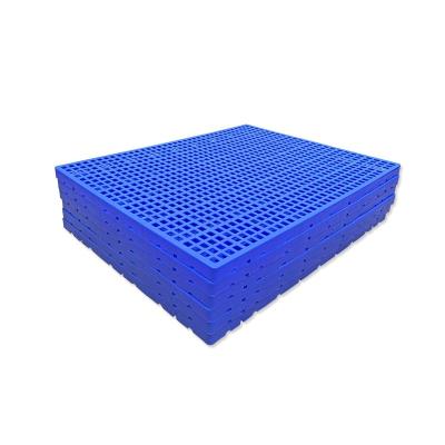 China 1000*600 Single Faced Splice Plastic Mat Board Mat Warehouse Panel Breeding Mat Board Tray Moisture Proof Plastic Board for sale