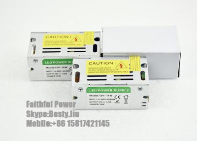 China Single Output 15 Watt LED Light Transformer 1.3A 12V Switching Power Supply for sale