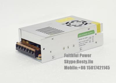 China Advanced Managed Metal Case 12V 24V Switch Industrial Power Supply 250W with Fan for LED for sale