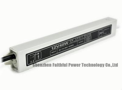 中国 40W 12VDC 24DCはLED SMPSの電源IP67 LEDの照明プロジェクトの電源を防水します 販売のため