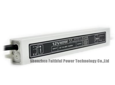 중국 벽 Mountable IP67 방수 40W 12V LED 12 볼트를 40 와트 스위치 전력 공급 전력 공급 판매용