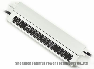 China Ac 100V - 264V to Dc 12 V 24 V Waterproof LED Power Supply 30W 12V 24V Enclosed for sale