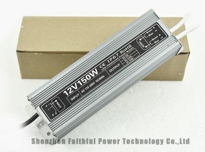 China 150W Constant Voltage Waterproof LED Power Supply 12V 24V IP67 Tansformers for LED Strip Lights for sale