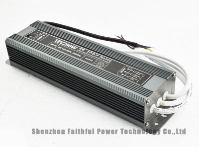 China IP67 12V 24V Waterproof Transformer 200 Watt Waterproof LED Power Supply 200W DC12V DC24V for sale