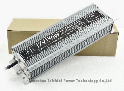 China 150W 12VDC 24VDC Waterproof Switching Mode Power Supply IP67 12.5A 6.25A for sale