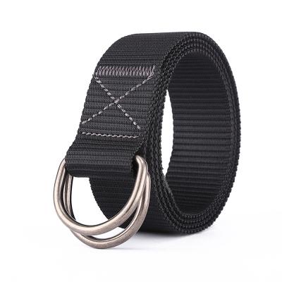 China High Quality Belt Military Cloth Army Outdoor Sports Products D-ring Belts Webbing Buckle Nylon Fashion Can Be Custom Made for sale