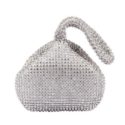 China Multifunctional Hot Sale Fashion Shinny Tote Bag Purse Lady Girl Bride Evening Clutch Bag For Party for sale