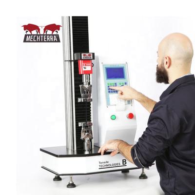 China Textiles Rubber Plastics And Synthetic Leather Brand New Mechanical Tensile Compression Specimen Testing Machine for sale