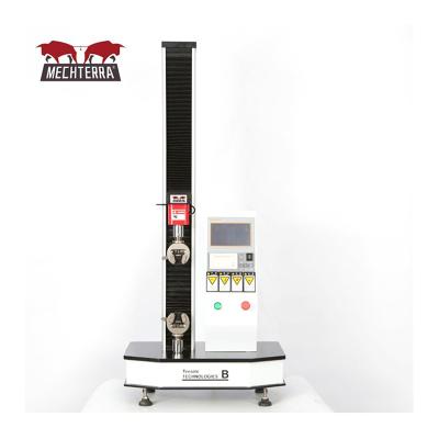 China Textiles Rubber Plastics and Synthetic Leather Resistance Tester High Quality Universal Tensile Tester One-Column Testing Machine for sale