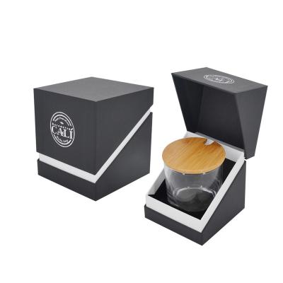 China Eco Friendly Recycled Packaging Materials Factory Manufacturing Custom Cardboard Scented Candles Gift Box for sale