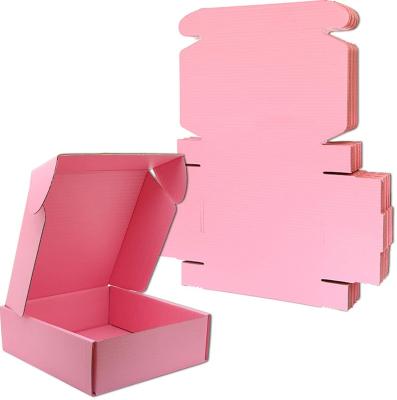 China Natural Recycled Materials Kraft Paper Box 3 Layers Corrugated Shipping Packaging Boxes Jewelry Makeup Gift Box Cardboard Logistic Cardboard for sale