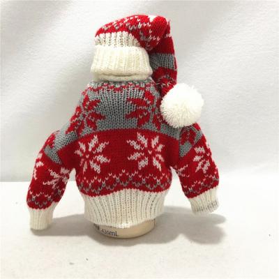 China Christmas Decoration Promotional Decoration For Mini Christmas Sweater Hat for sale