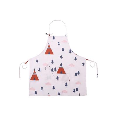 China Simple Colorful Different Size Material Kids Kitchen Nonwoven Disposable Apron For Promotions With Custom Logo for sale