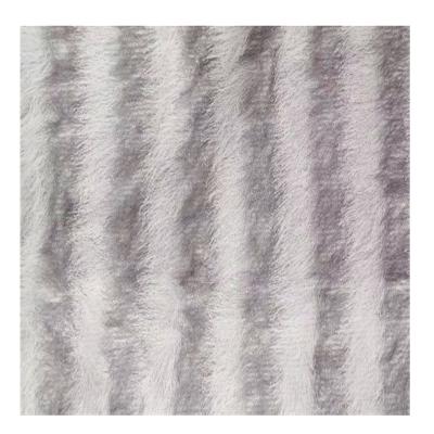 China Memory Style Warm Jacquard Yarn-dyed Horizontal Pine Needle Velvet Plush Fabric Is Suitable For High End Home Textile Pillows for sale