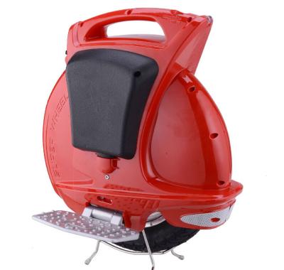 China Red Energy Saving 14 Inch One Wheeled Gyroscopic Electric Unicycle Stand Up for sale