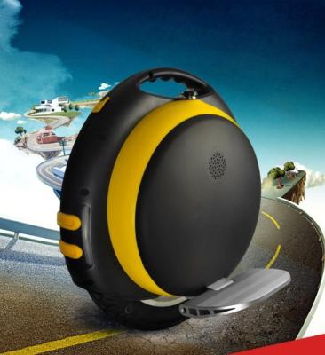 China Motorized Single Wheel Gyroscopic Electric Unicycle Scooter Self Balance for sale