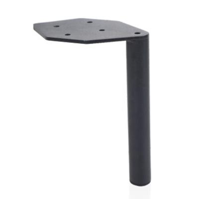 China Customized Modern Wholesale Modern Metal Furniture Legs Black Metal Leg For Sofa for sale