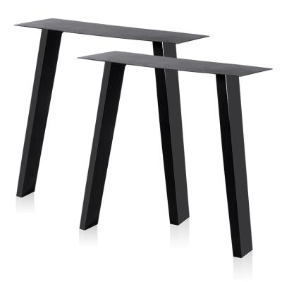 China OEM Industrial Modern Metal Furniture Hardware Industrial Square Iron Table Legs for sale