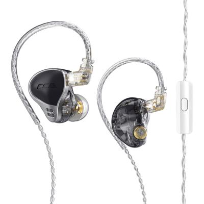 China Cable CCA CA24 12BA Bass Sport Noise Canceling In Ear Monitor Detachable HIGH FIDELITY Headphones With MIC for sale