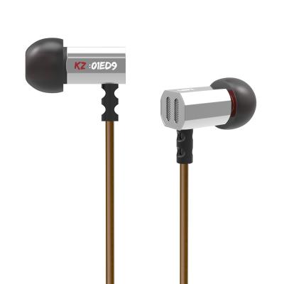 China In-Ear Moving KZ ED9 Noise Canceling Heavy Bass Music Sports Metal 3.5mm Earphones Headphones for sale