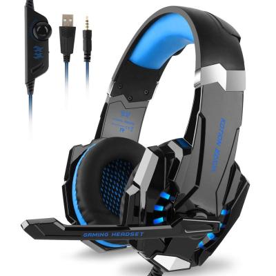 China GlobalCrown Kotion Each G9000 Gaming Headset Earphone 3.5mm Stereo Jack With MIC LED Light 40mm for sale