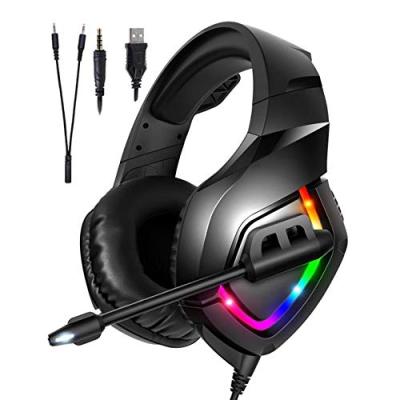 China GlobalCrown K1B RGB 3.5mm Bass Gaming Headset For PS4 New Headband Xbox PC Phone Deep for sale