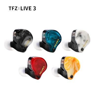 China In-Ear TFZ LIVE Hi-Fi 3 In Ear 2 Magnetic+1.0Tesla HiFi Bass Earphones Unit With Microphone for sale