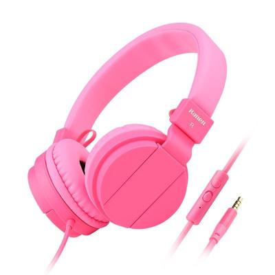 China Kanen IP950 Stereo Headband Noise Folding Adjustable Stretch Earphones Headband Headset Kids Headphones for sale