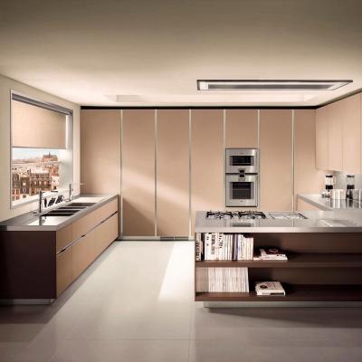 China (Others) Design Shaker Adjustable Solid Wood Modern White Kitchen Furniture USA Australia Kitchen Cabinets for sale